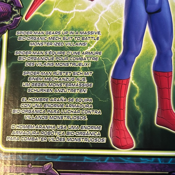 Spider Man Bundle Spider Man Monster Hunter Figure Spider Man Face Mesh Backpack - Picture 6 of 16